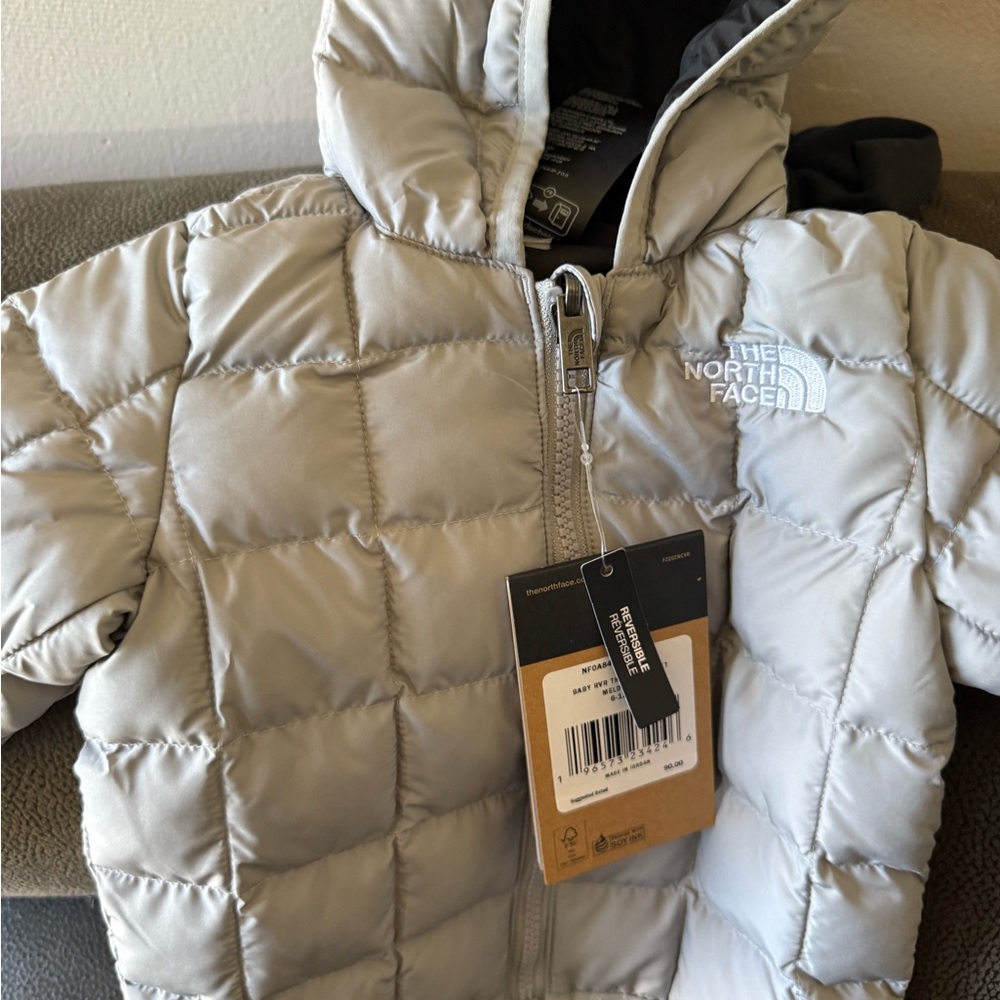 The North Face Meld Grey Baby Thermoball Jacket